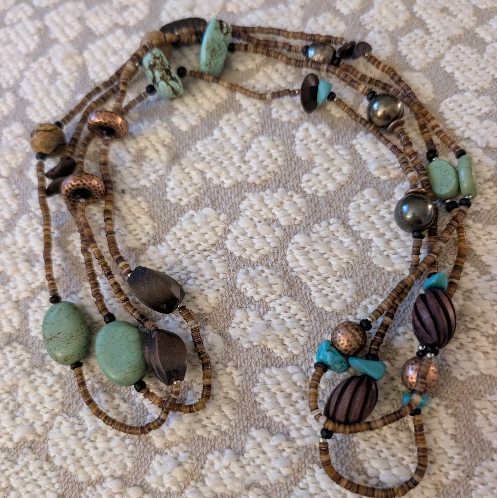 Silpada N1569 Howlite Heshi necklace